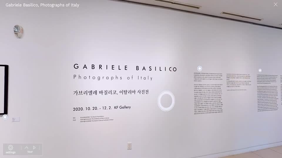 《가브리엘레 바질리코, 이탈리아 사진전》“Gabrielle Basilico, Photographs of <font color='red'>Italy</font>” Exhibition VR