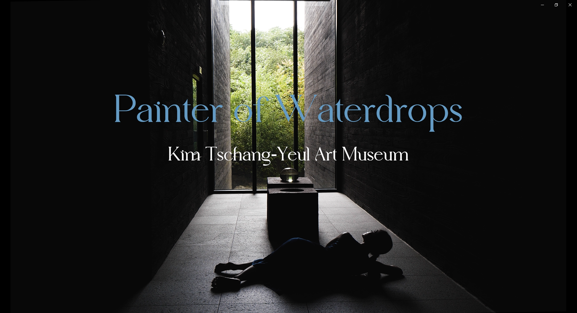 [<font color='red'>숏폼</font>] Art Museums in Jeju l Ep.04 – Painter of Waterdrops
