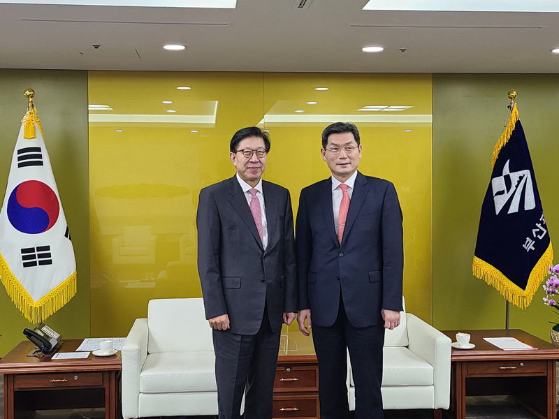 박형준 부산시장과의 기념사진