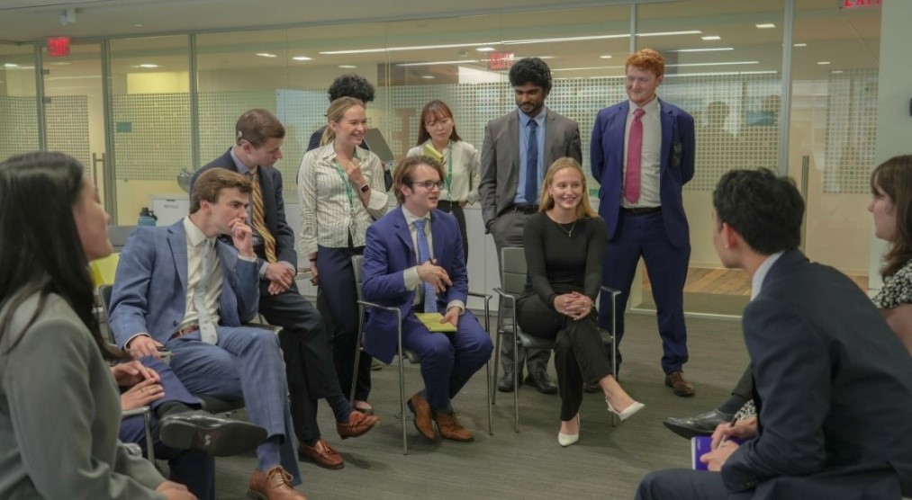 Summer interns send-off Happy Hour