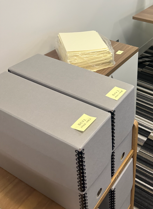 황진성 한국 자료 컬렉션 아카이브 작업화