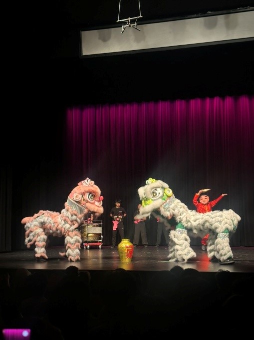 중국인 친구의 공연무대