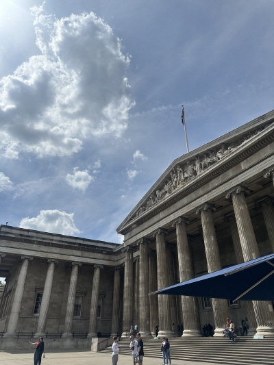 영국박물관의 외부