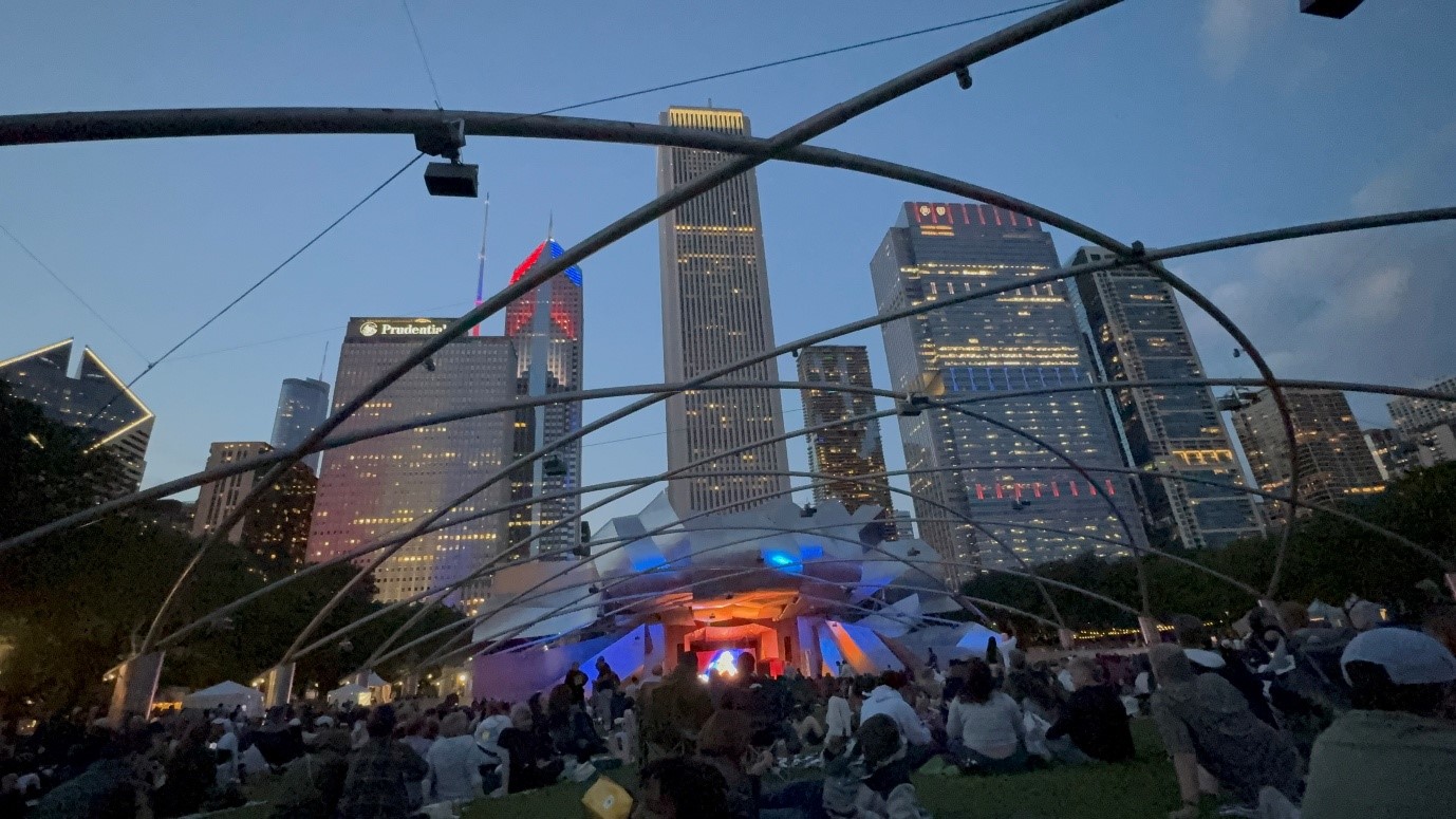 Chicago Jazz Festival에 모습