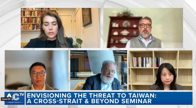 Atlantic Council IPSI 내부 행사에 참석한 모습