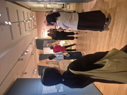 박물관 내부의 모습