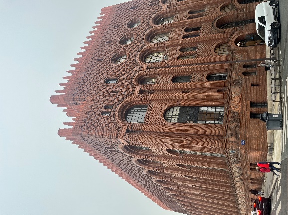 소르본 대학교의 건축&middot;예술 도서관 외부