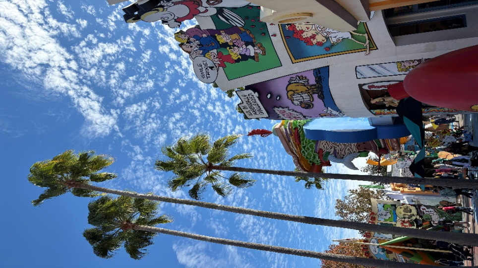 디즈니랜드 내부 모습1