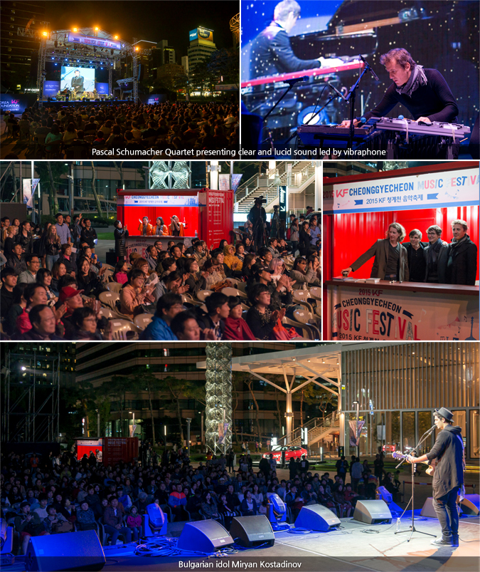 [photo] Pascal Schumacher Quartet presenting clear and lucid sound led by vibraphone /[photo] Bulgarian idol Miryan Kostadinov