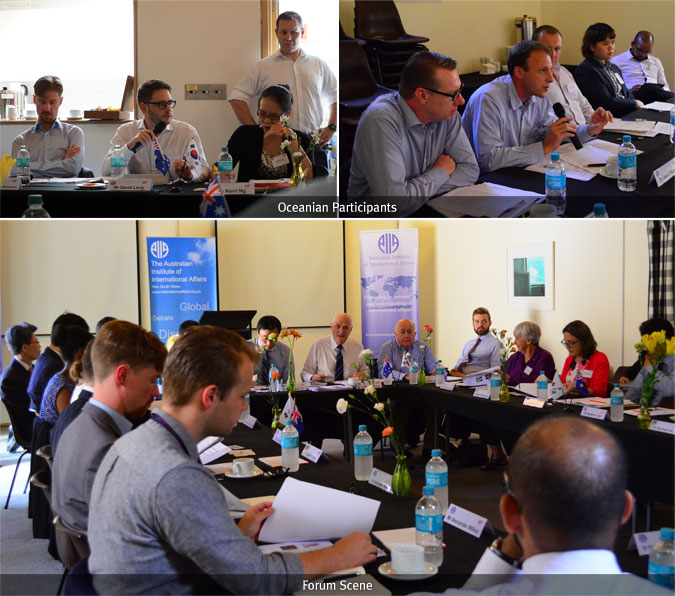 Oceanian Participants/Forum Scene