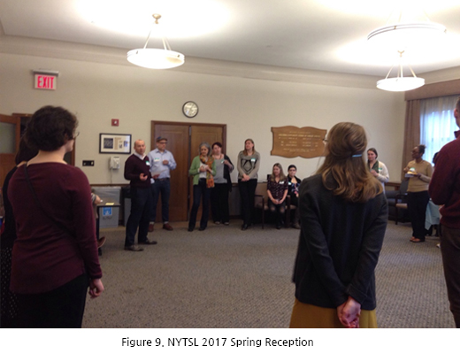 Figure 9. NYTSL 2017 Spring Reception