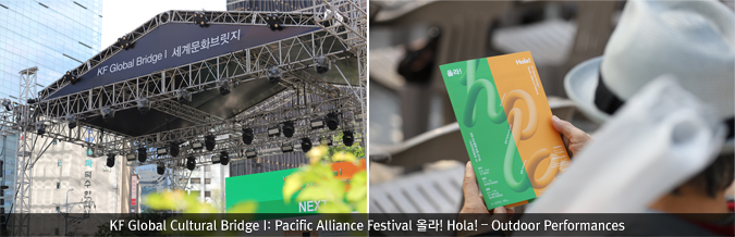 KF Global Cultural Bridge I: Pacific Alliance Festival 올라! Hola! – Outdoor Performances