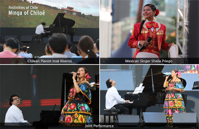 Chilean Pianist José Riveros / Mexican Singer Sheila Priego /Joint Performance