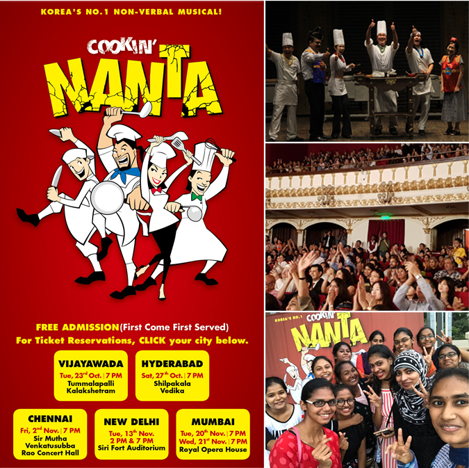 Full-length “Nanta” Show Staged in Five Indian Cities for the First Time
