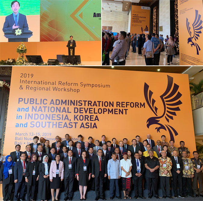 International Reform Policy Symposium and Regional Workshop 2019 held in Bali