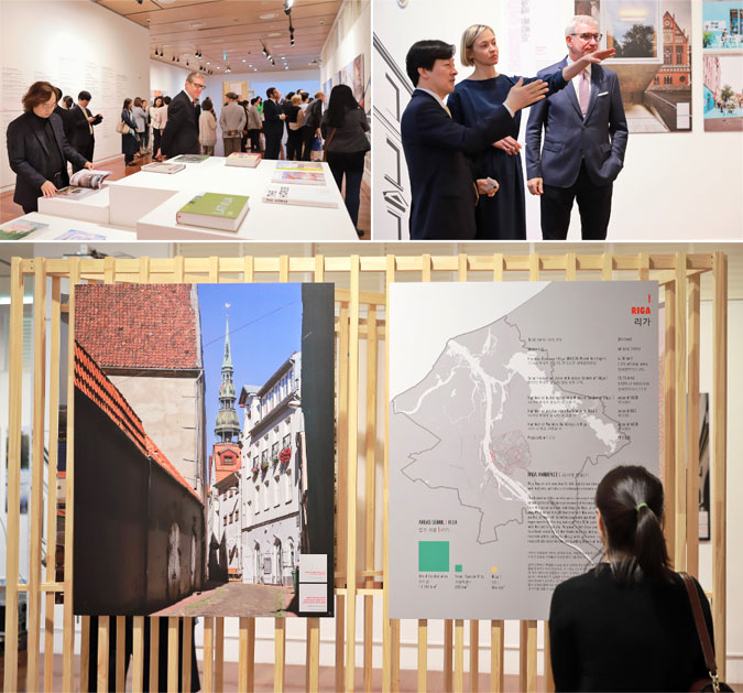 KF갤러리 전시 《라트비아.융합의 건축》 개막