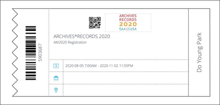 SAA 2020 Virtual Conference 참여