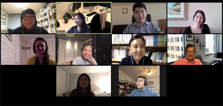 [발표 후 Korea Chair 단체사진]