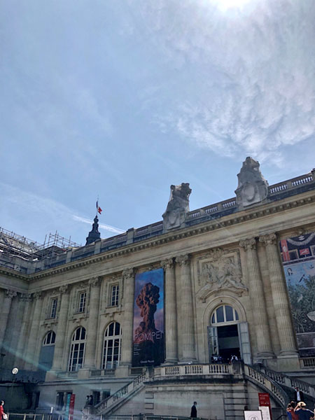 사진7. Grand Palais의 ‘Pompéi 전(展)’ 입구