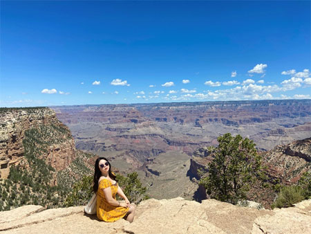 LA에서 운전으로 4시간 정도 거리의 Grand Canyon South Lim