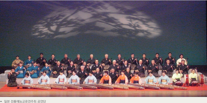 일본 전통예능교류연주회 공연단