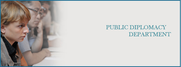 PUBLIC DIPLOMACY DEPARTMENT