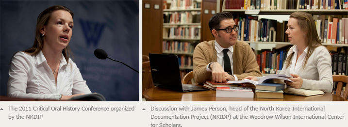 Discussion with James Person, head of the North Korea International ation Project (NKIDP) at the Woodrow Wilson International Center for Scholars., The 2011 Critical Oral History Conference organized by the NKDIP
