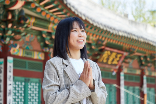 “I loved being enlightened by Buddhism!” Nittaya Thongphaeng, a sophomore in Buddhist Studies at Dongguk University