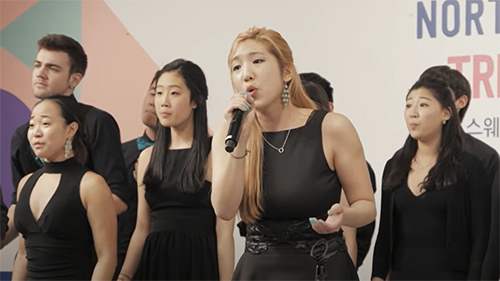 2016 KF Gallery Open Stage1 노스웨스턴대 아카펠라 합창단 Treblemakers