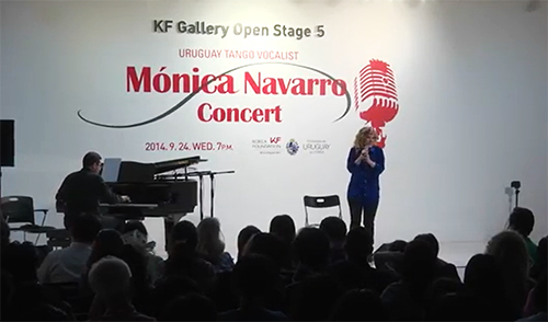 KF Gallery Open Stage 5 Uruguay Tango Vocalist Monica Navarro Concert