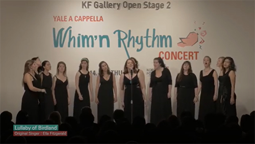 KF Gallery Open Stage2 Yale a Cappella Whim'n Rhythm Concert