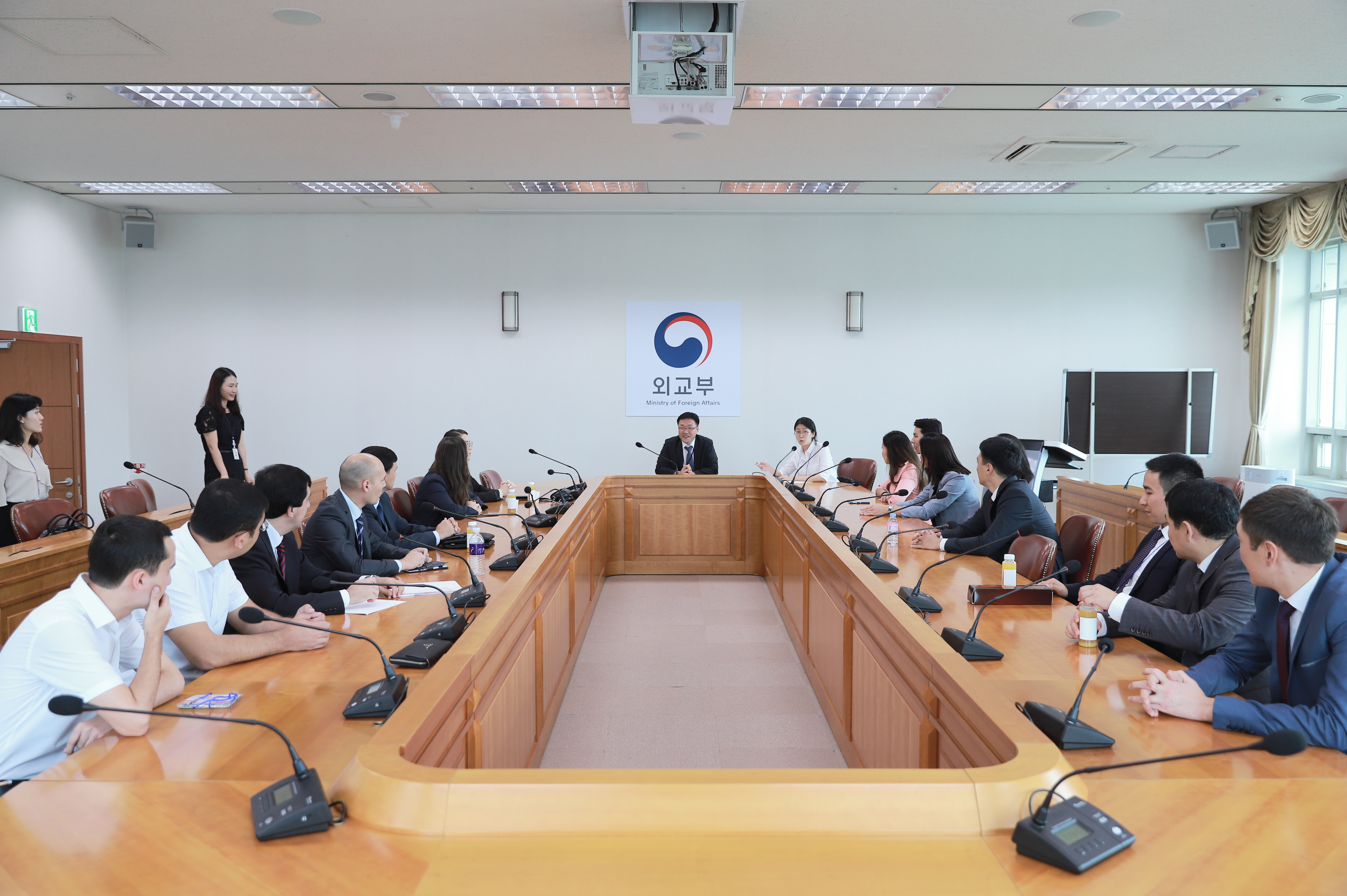 2018 중앙아 차세대 리더 네트워크 구축사업 대표단 방한