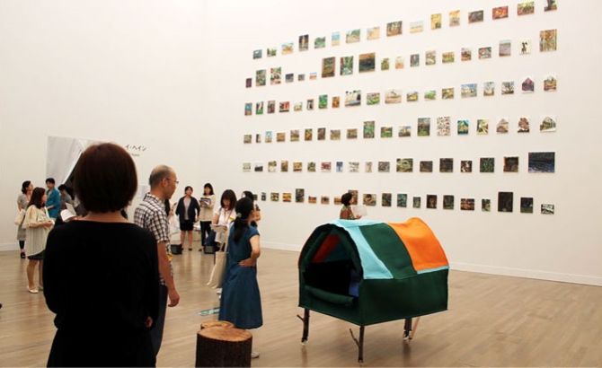 한일 국교정상화 50주년 기념 '한일현대미술교류전' 개막